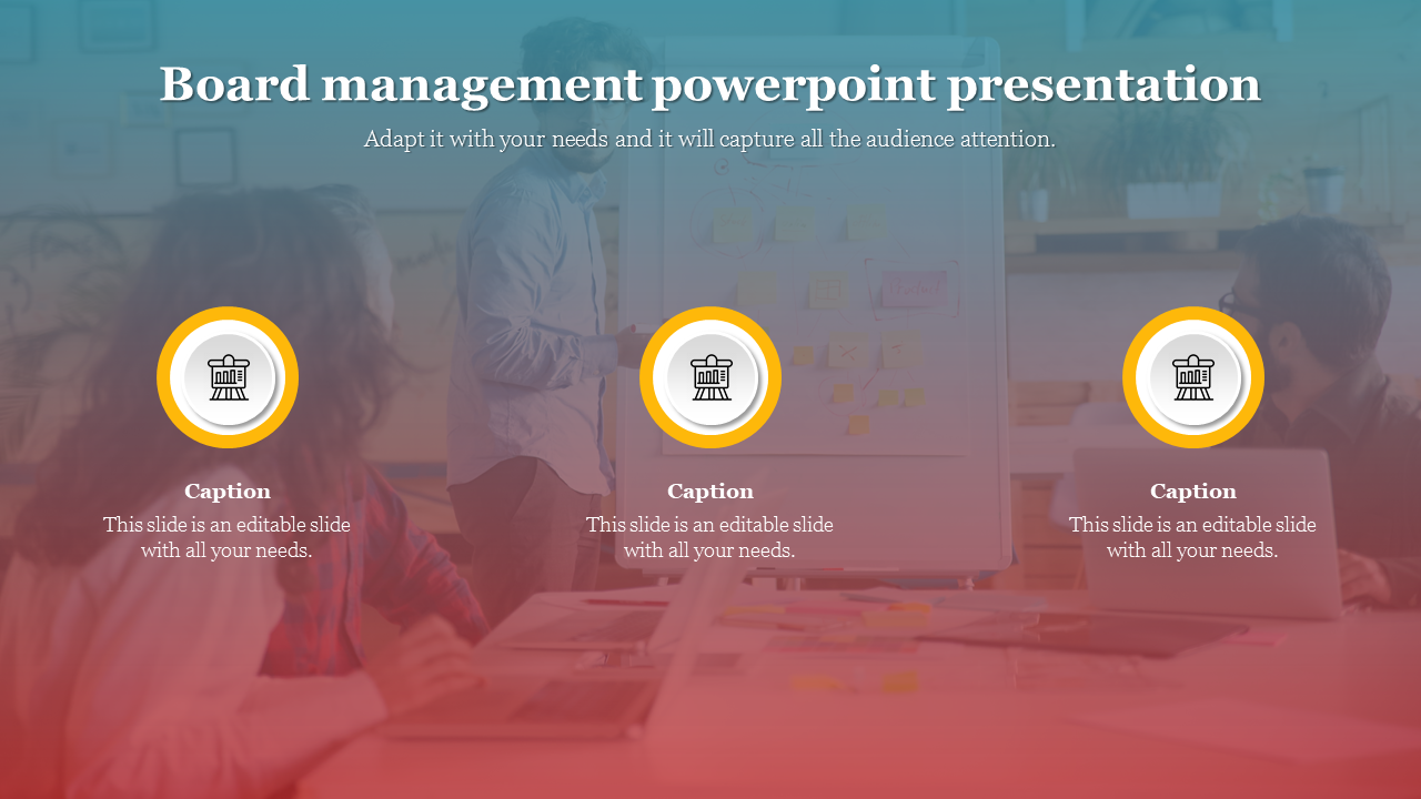 Creative Board management powerpoint presentation